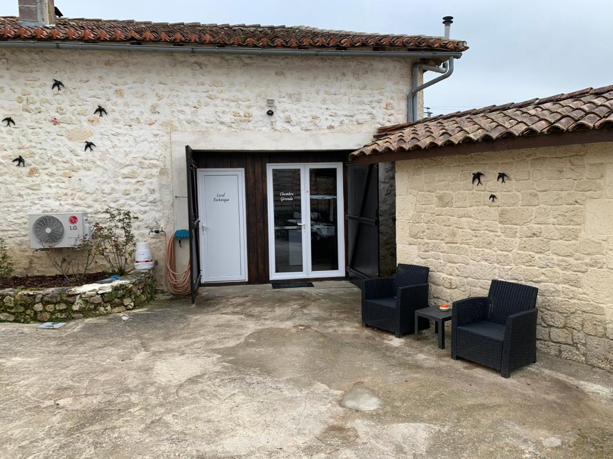 Chambre D'Hotes Naturiste Le Jardin Des Hirondelles Blanzaguet-Saint-Cybard 외부 사진