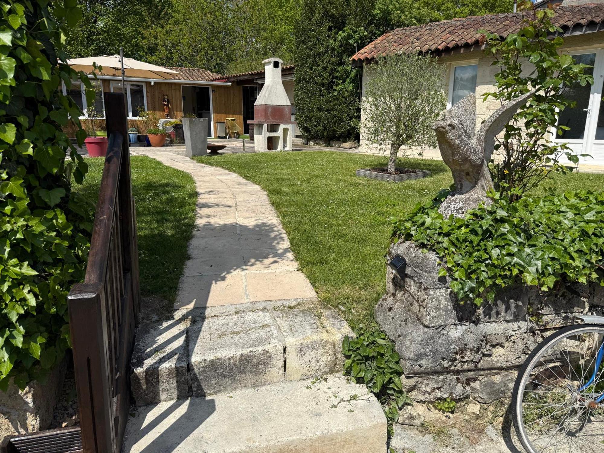 Chambre D'Hotes Naturiste Le Jardin Des Hirondelles Blanzaguet-Saint-Cybard 외부 사진